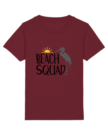 Beach Squad Burgundy