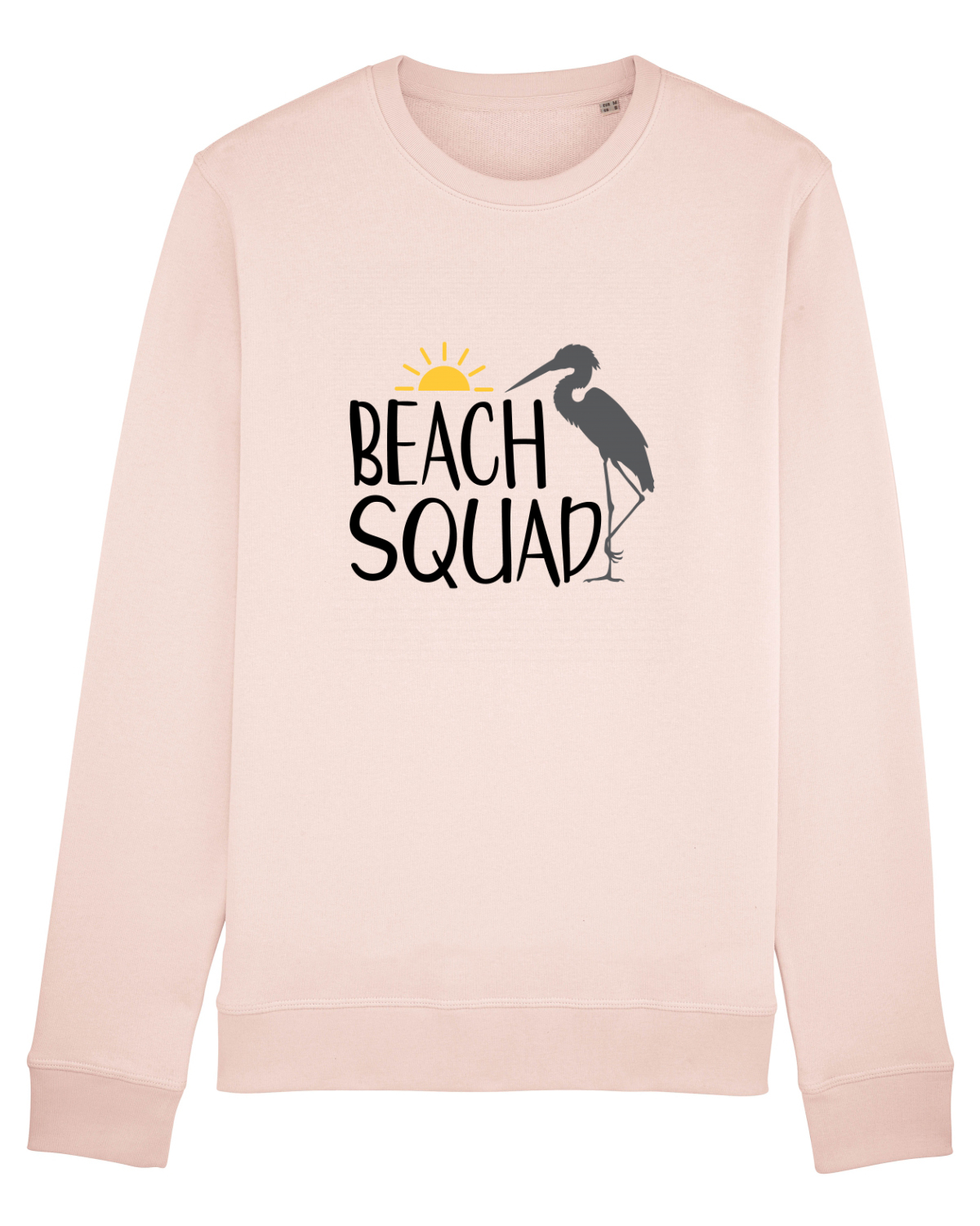 Bluză mânecă lungă Unisex Rise Candy Pink