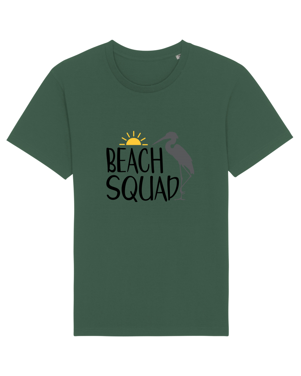 Tricou mânecă scurtă Unisex Rocker Bottle Green