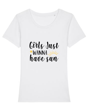Girls Just Wanna Have Sun White