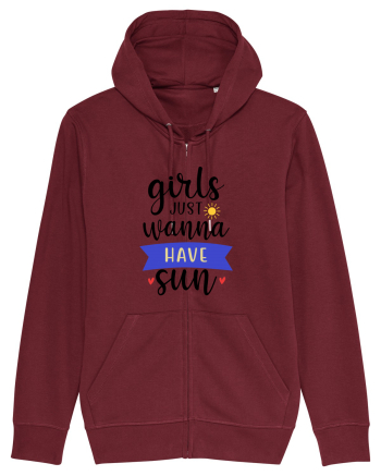 Girls Just Wanna Have Sun Burgundy
