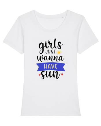 Girls Just Wanna Have Sun White