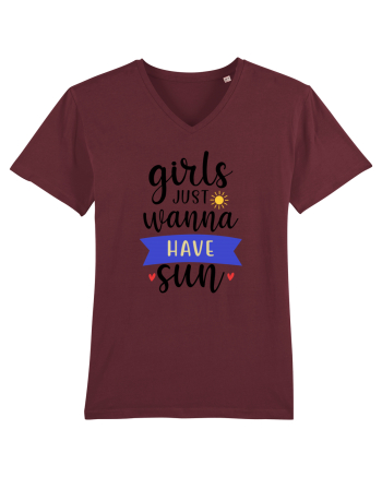 Girls Just Wanna Have Sun Burgundy
