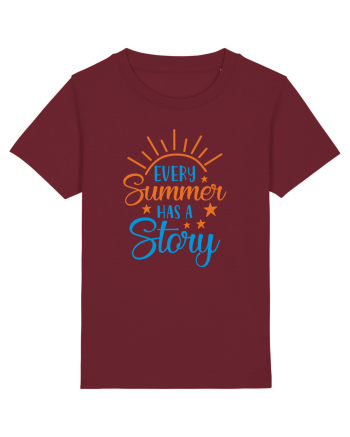 Every Summer has a Story Burgundy