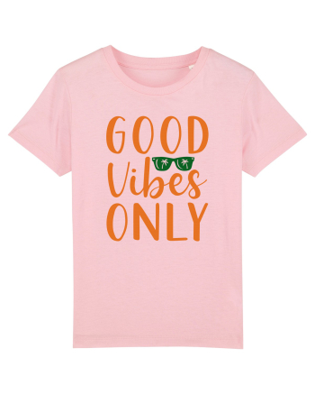 Good Vibes Only Cotton Pink