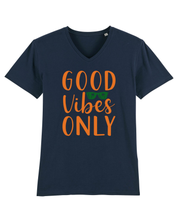 Good Vibes Only French Navy