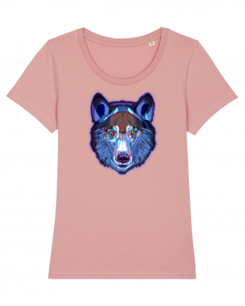Skull Neon Wolf  Canyon Pink
