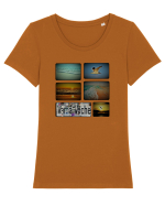 Vama Veche Beach Tricou mânecă scurtă guler larg fitted Damă Expresser