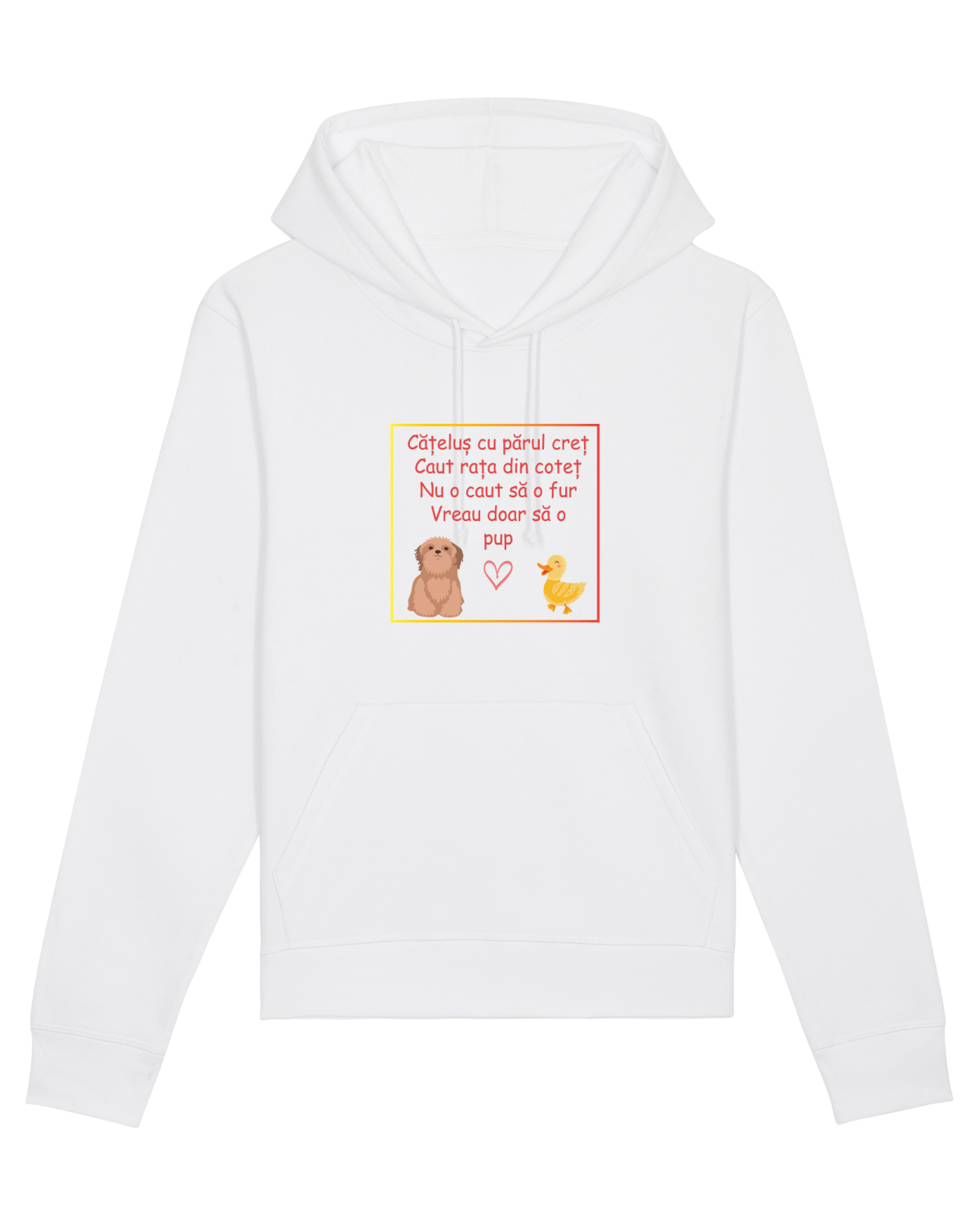 Hanorac Unisex Drummer White