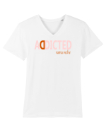 Addicted to Vama Veche Tricou mânecă scurtă guler V Bărbat Presenter