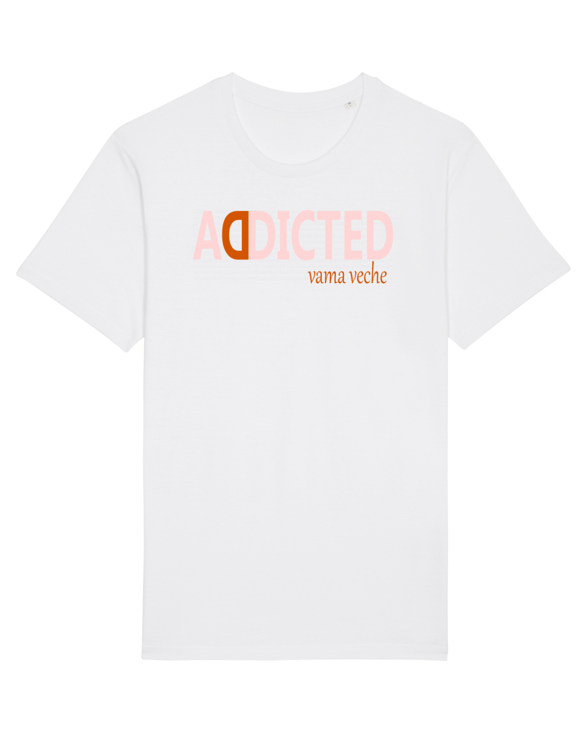Tricou mânecă scurtă Unisex Rocker White