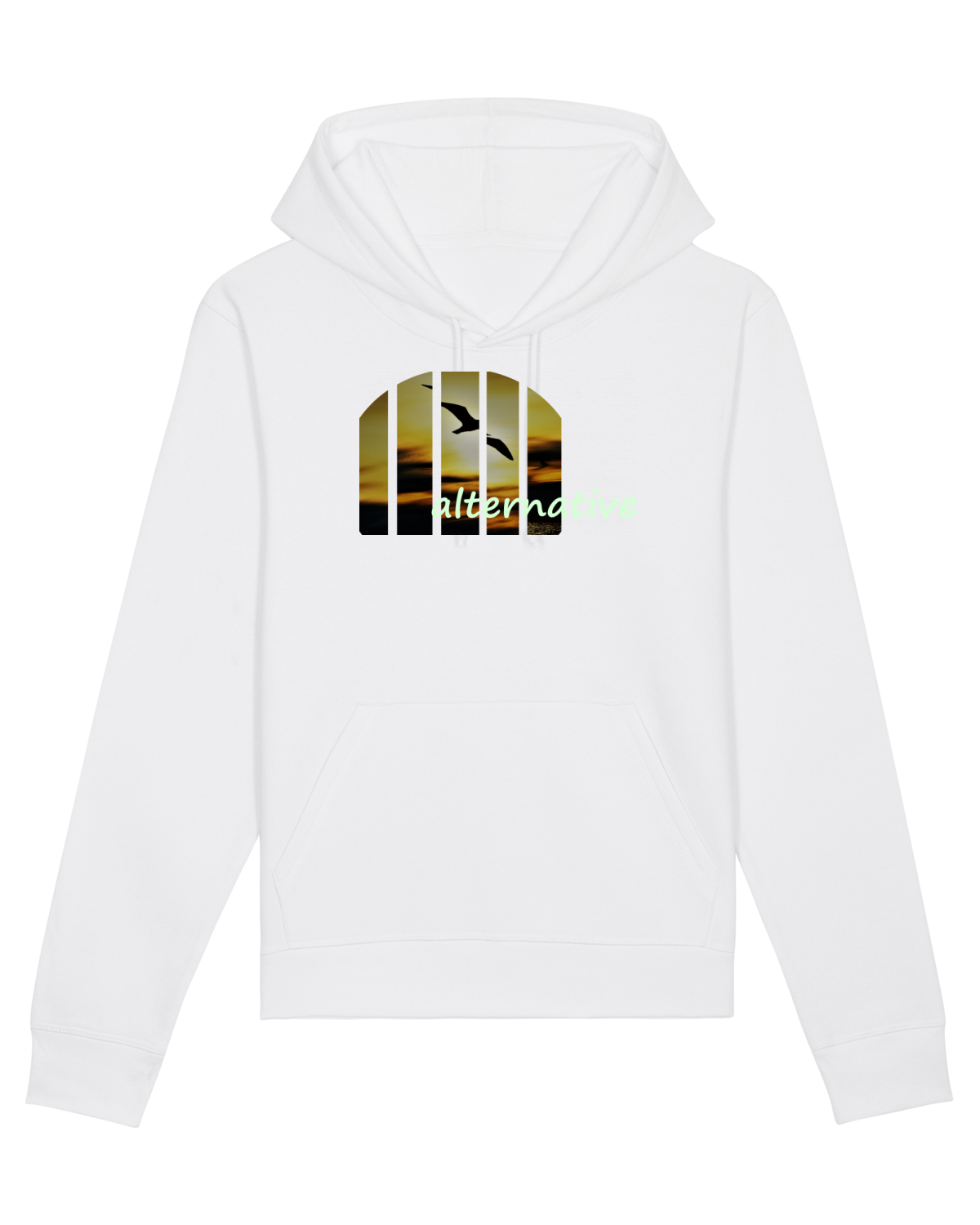 Hanorac Unisex Drummer White