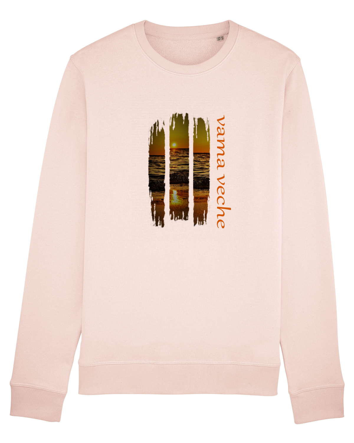 Bluză mânecă lungă Unisex Rise Candy Pink