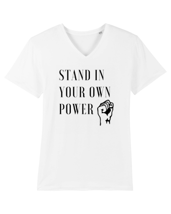 Stand in Your Own Power White