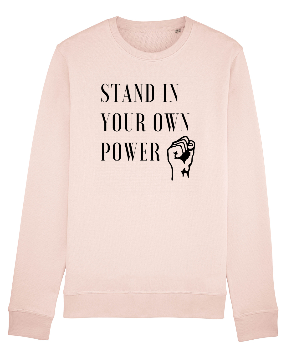 Bluză mânecă lungă Unisex Rise Candy Pink