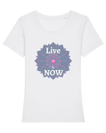 Live in The Now White