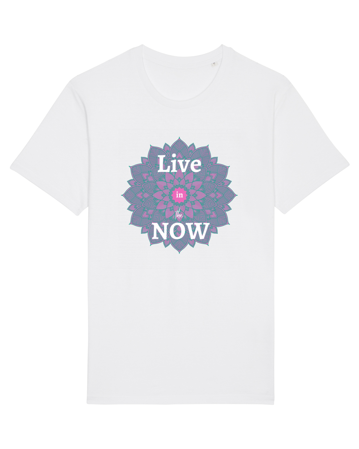 Tricou mânecă scurtă Unisex Rocker White