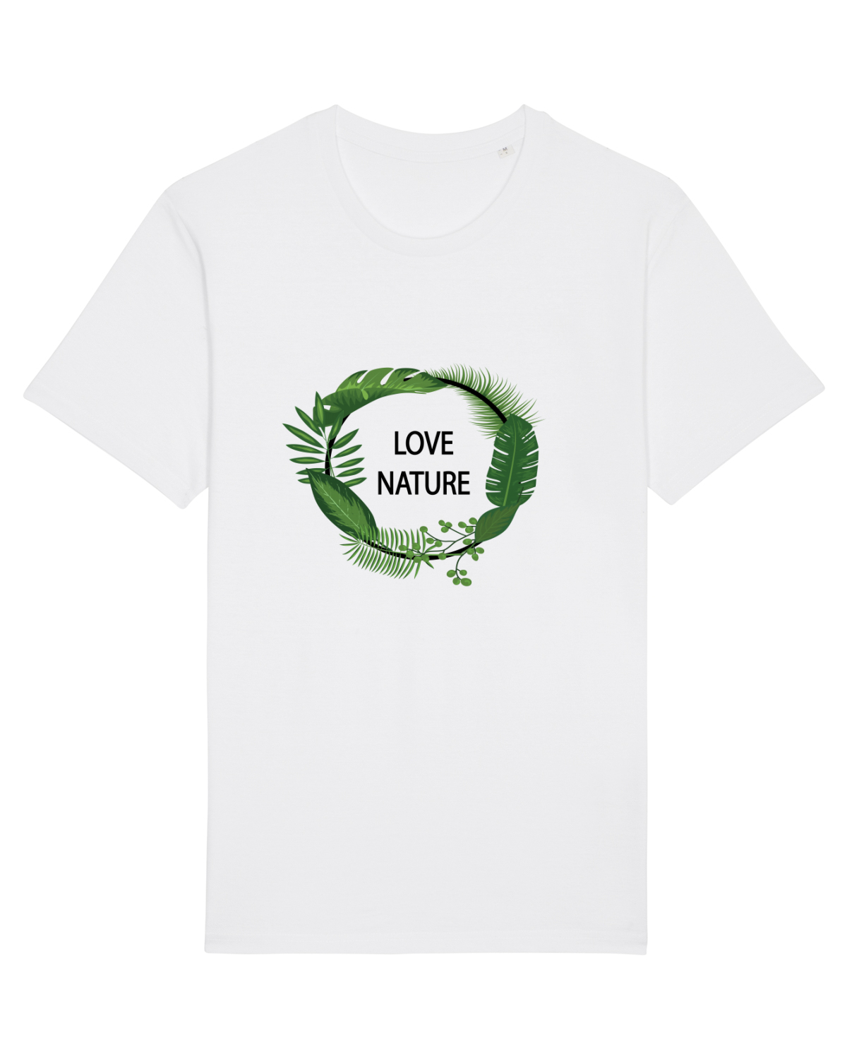 Tricou mânecă scurtă Unisex Rocker White