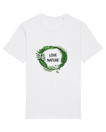 LOVE NATURE Tricou mânecă scurtă Unisex Rocker