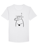 baftă, absolventule Tricou mânecă scurtă guler larg Bărbat Skater