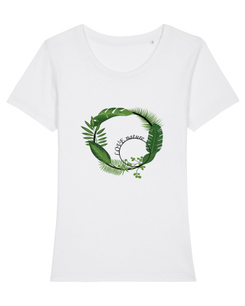 Love Nature White