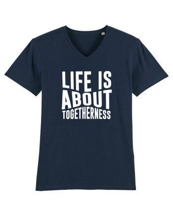 Life is About Togetherness French Navy