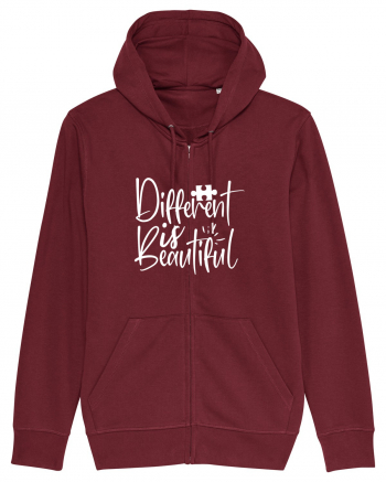 Different Is Beautiful Burgundy