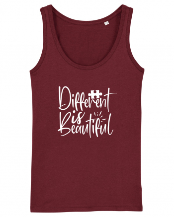 Different Is Beautiful Burgundy