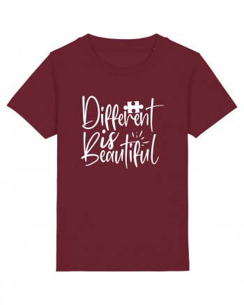 Different Is Beautiful Burgundy