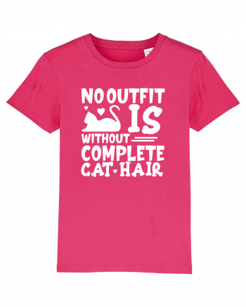 No outfit is without complete cat hair Raspberry