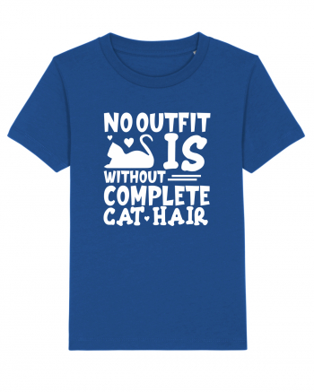 No outfit is without complete cat hair Majorelle Blue