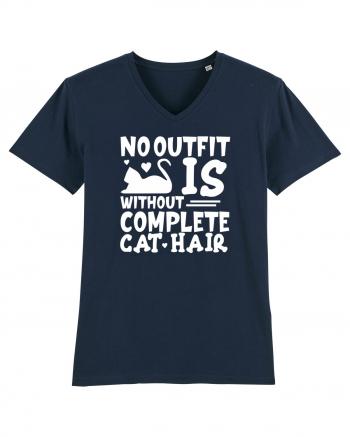 No outfit is without complete cat hair French Navy