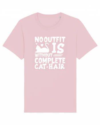 No outfit is without complete cat hair Cotton Pink