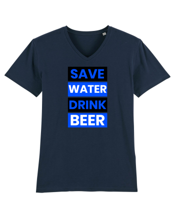 Save water, drink beer French Navy