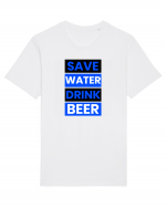 Save water, drink beer Tricou mânecă scurtă Unisex Rocker