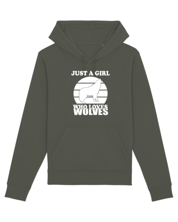 Just a girl who loves wolves Khaki