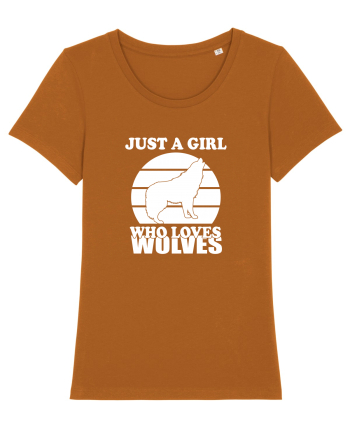 Just a girl who loves wolves Roasted Orange