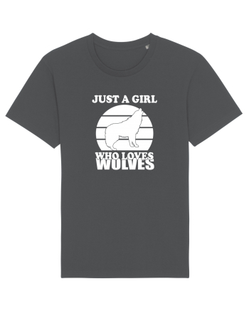 Just a girl who loves wolves Anthracite