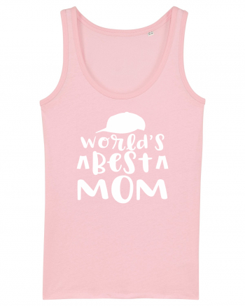 World's Best Mom Cotton Pink