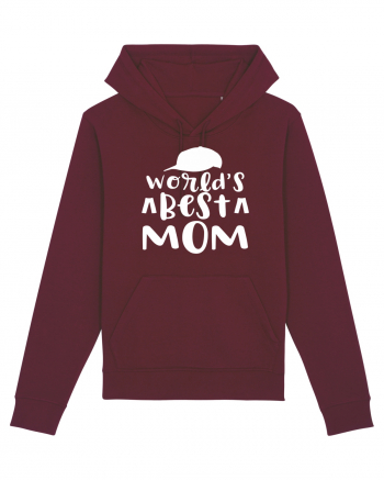 World's Best Mom Burgundy