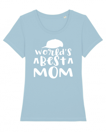 World's Best Mom Sky Blue