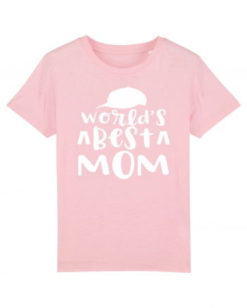 World's Best Mom Cotton Pink