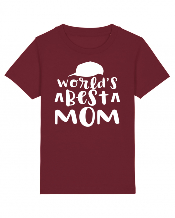 World's Best Mom Burgundy