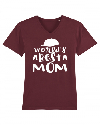 World's Best Mom Burgundy