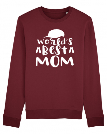 World's Best Mom Burgundy