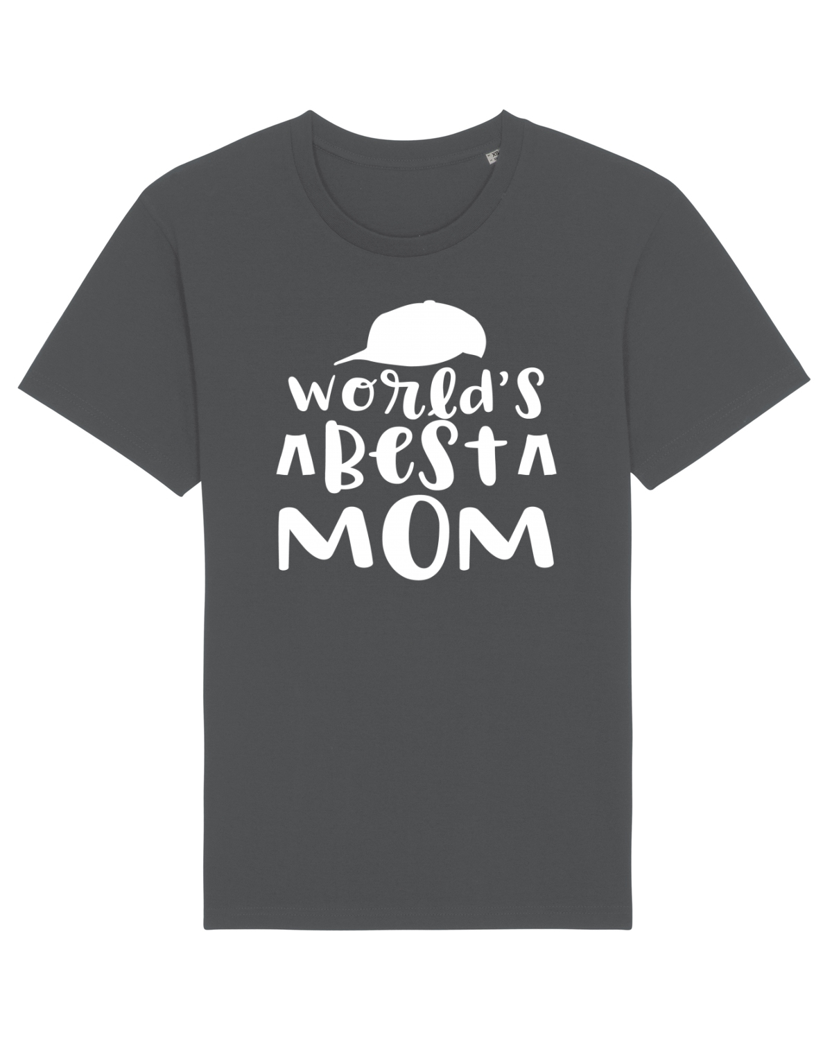 Tricou mânecă scurtă Unisex Rocker Anthracite