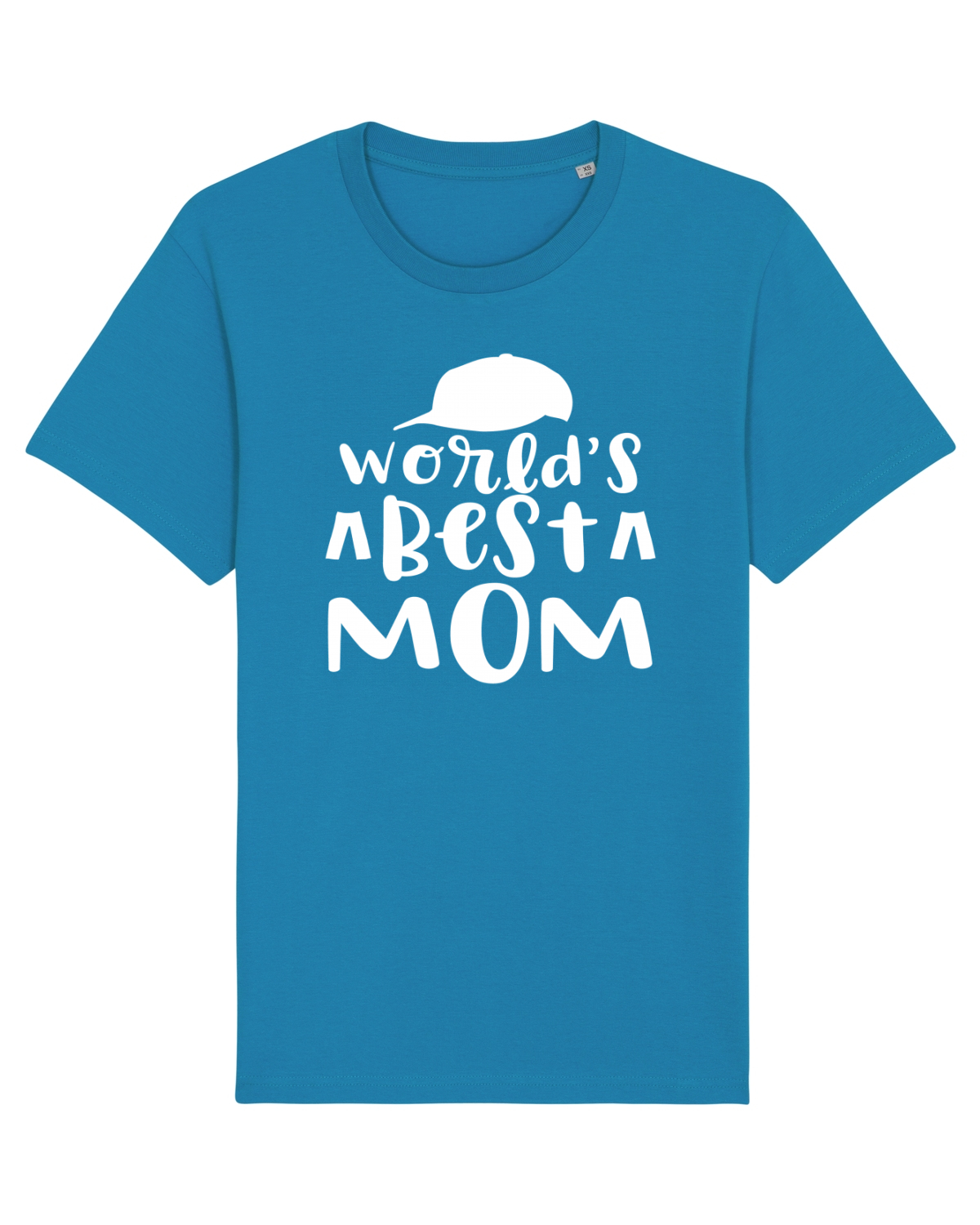 Tricou mânecă scurtă Unisex Rocker Azur