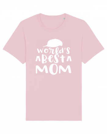 World's Best Mom Cotton Pink