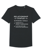 Relationship status Tricou mânecă scurtă guler larg Bărbat Skater
