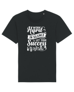 Work Hard in silence, let your succes be your noise Tricou mânecă scurtă Unisex Rocker